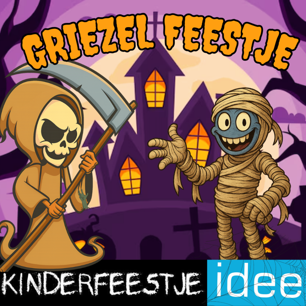Griezel kinderfeestje en griezel speurtocht
