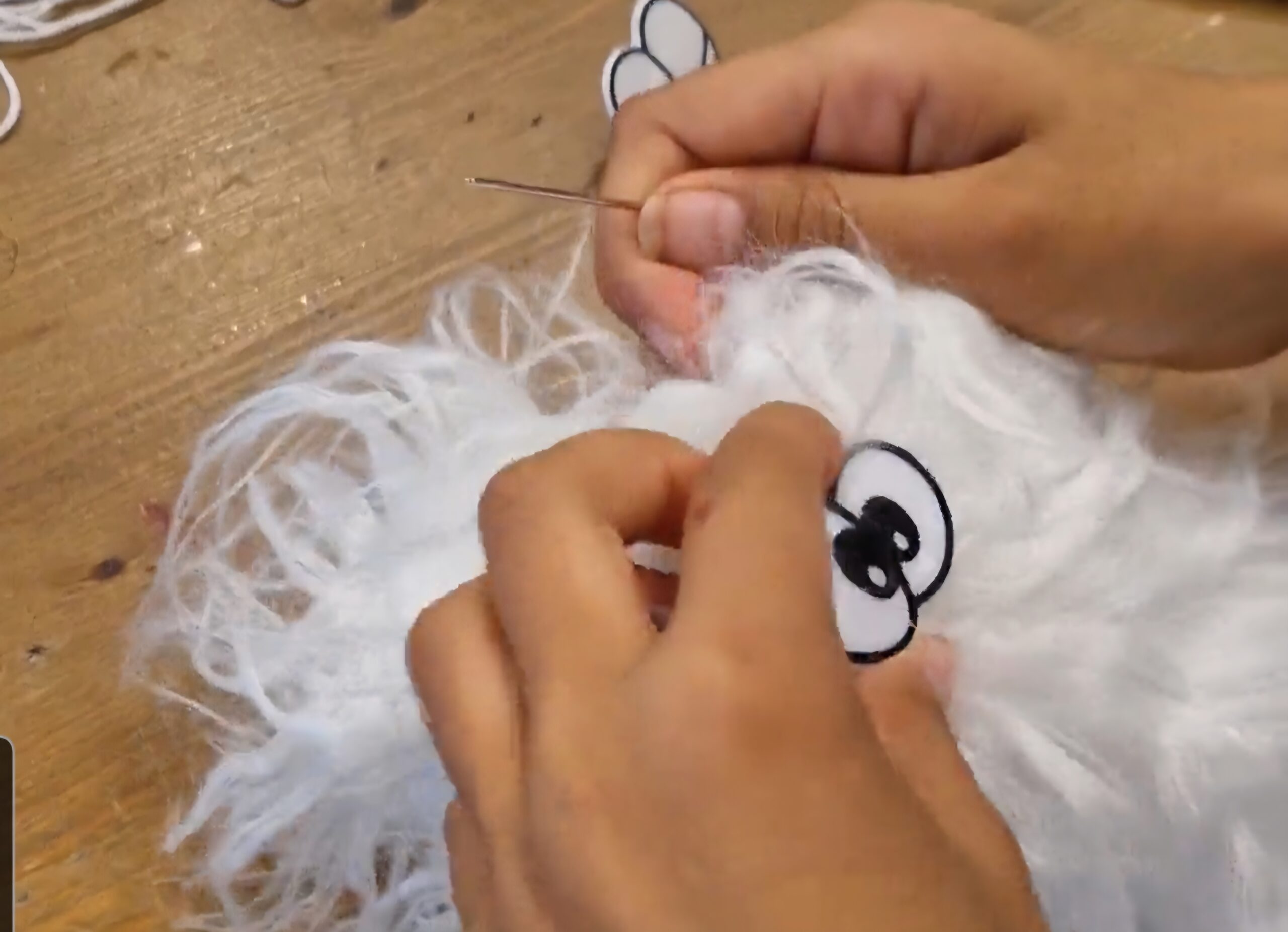 Fluffy knuffel kinderfeestje