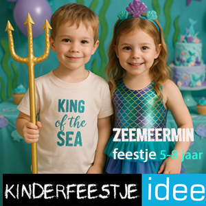 Zeemeermin kinderfeestje thuis