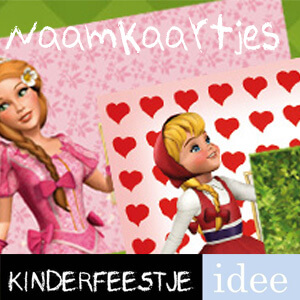 gratis naamkaartjes kinderfeestje