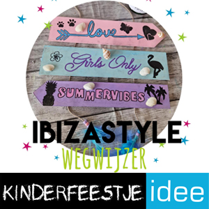 ibiza wegwijzer knutselen