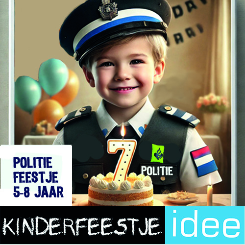 politie kinderfeestje thuis